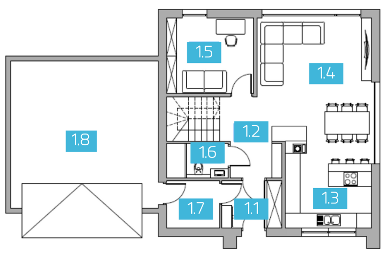 Lustrzane odbicie: Parter