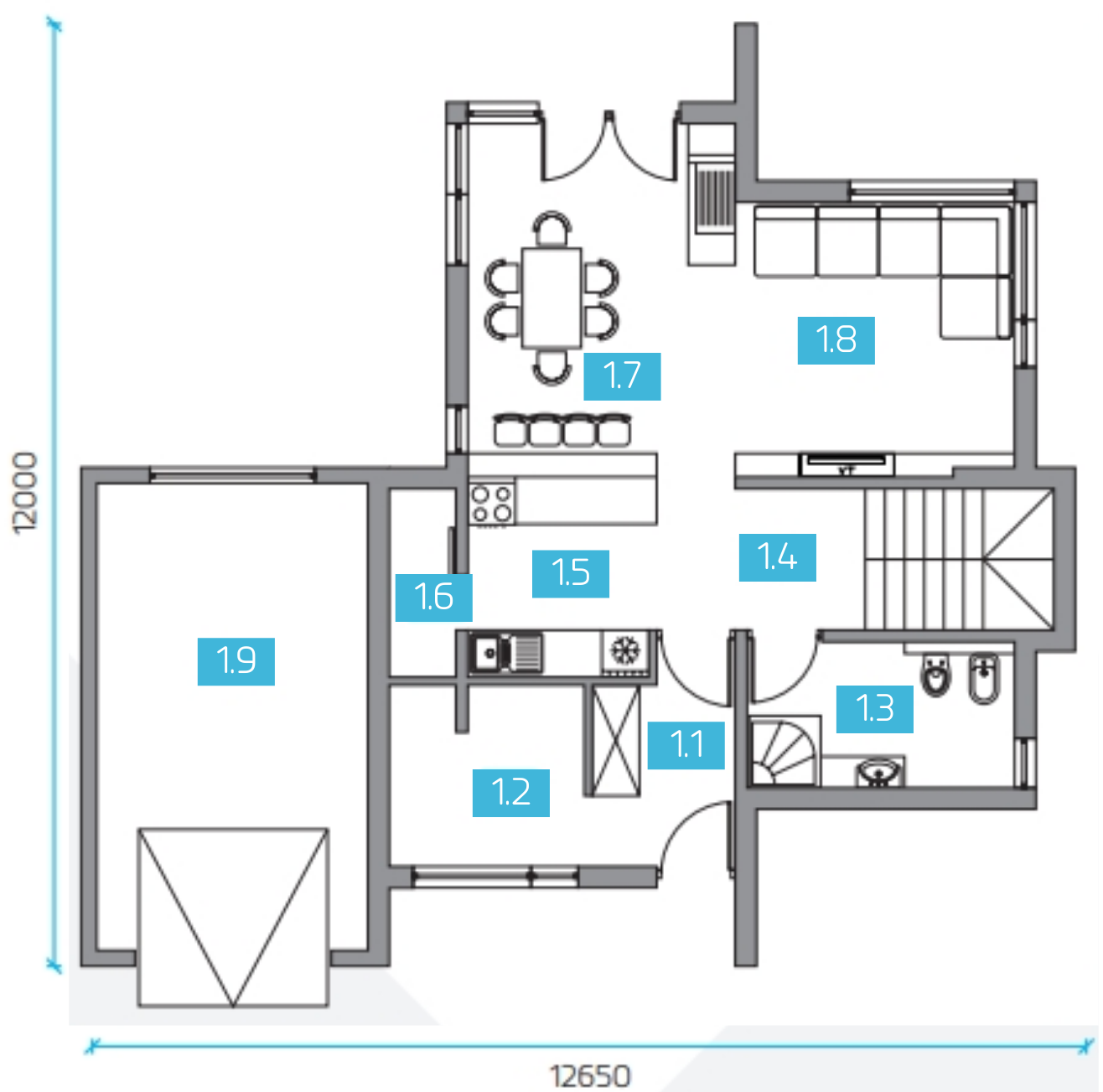 Lustrzane odbicie: Parter