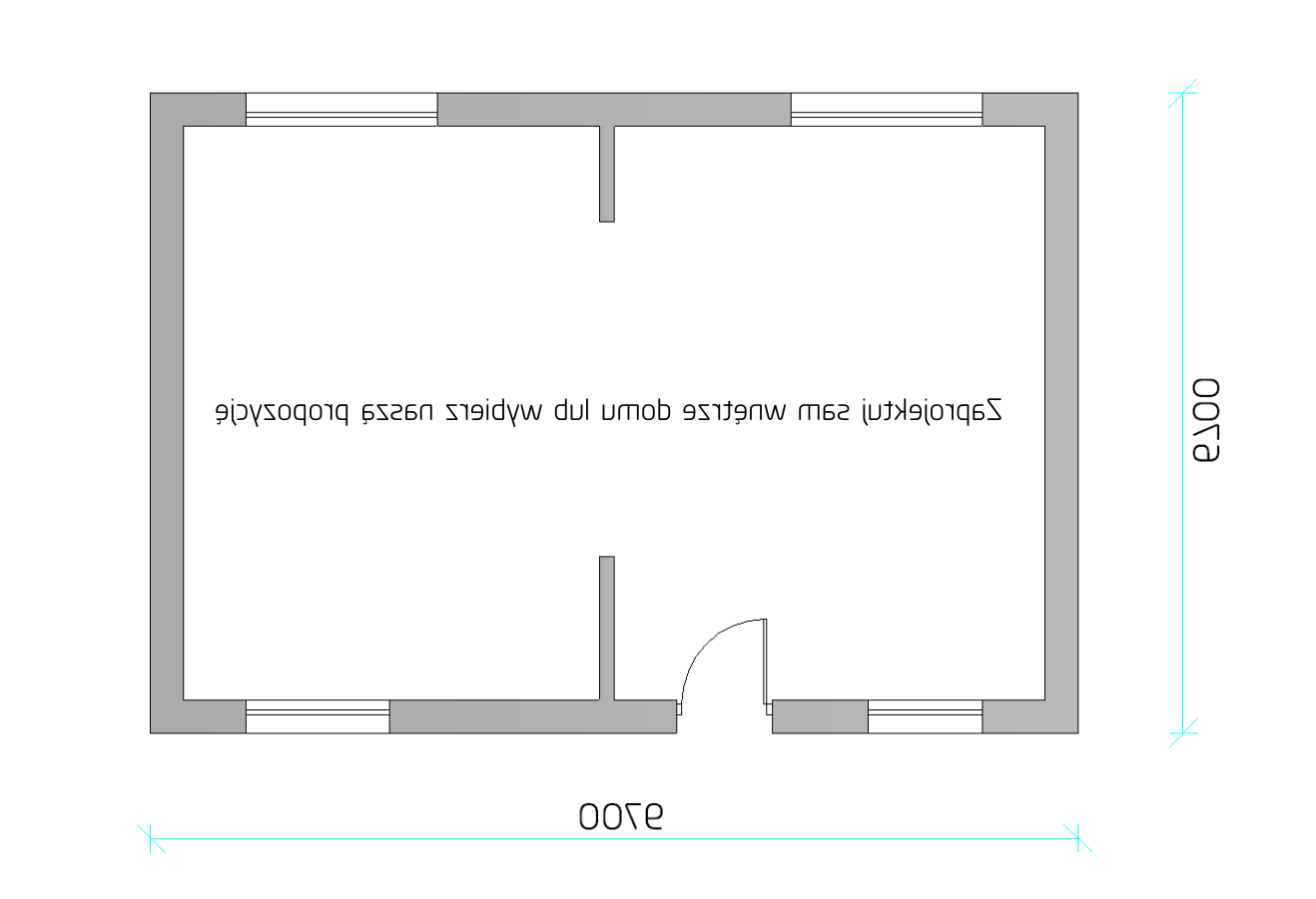 Lustrzane odbicie: Wersja do aranżacji