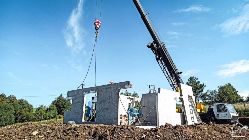 montaż ścian z keramzytu