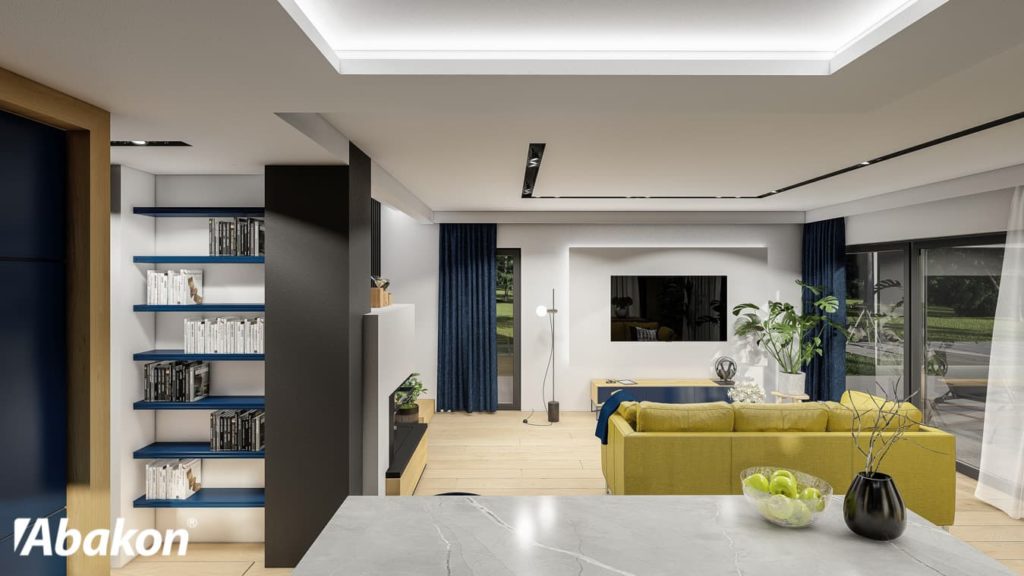 domy z poddaszem mieszkalnym - Abakon 2020 - wnętrze