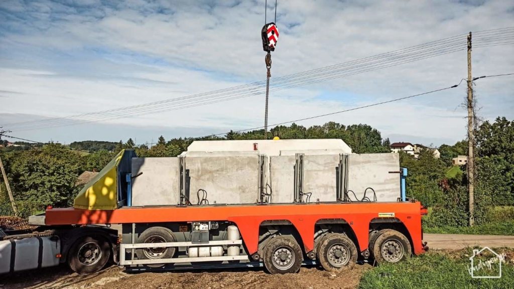 szybki montaż ścian domu