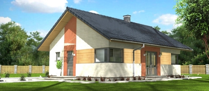 Dom parterowy_Abakon Leggero