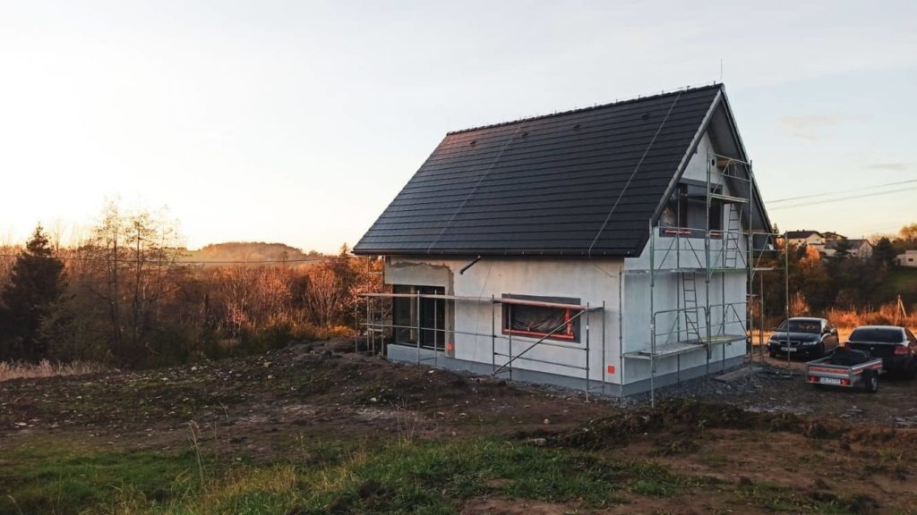 zakończenie budowy - ocieplanie