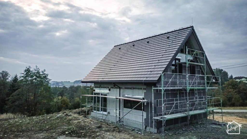 zakończenie budowy - ocieplanie ścian