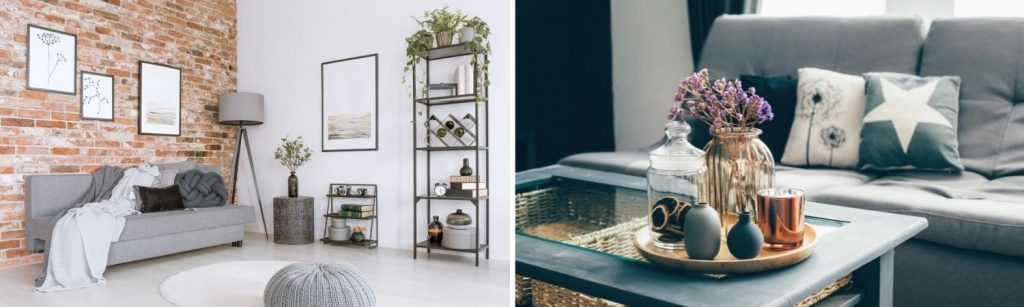 Kompozycje w salonie