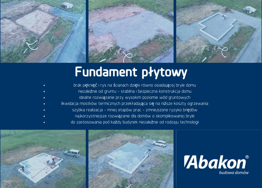 wykonanie fundamentu płytowego
