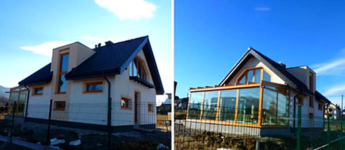 2013 SE z ogrodem zimowym