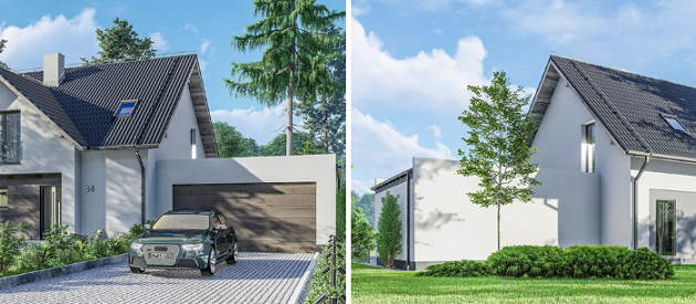 nowoczesny design domu