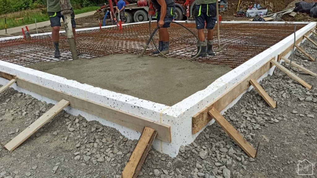 płyta fundamentowa - beton
