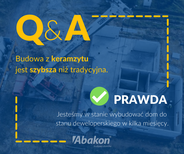 szybkość budowy z keramzytu